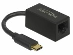 DeLock Netzwerk-Adapter 1 Gbps USB Typ-C, Schnittstellen: RJ-45