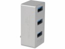 LMP USB-Hub USB-C Tiny Hub Silber, Stromversorgung: USB-C