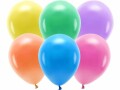 Partydeco Luftballon Uni Eco Pastel 10 Stück, Mehrfarbig,