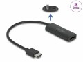 DeLock Adapter HDMI-A zu DP Stecker-Buchse, 8K 30Hz