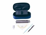 Office Focus Zirkel Etui 6-teilig, Blau, Durchmesser Max.: 15 cm