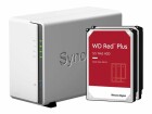 Synology NAS DiskStation DS220j 2-bay WD Red Plus 12