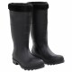 vidaXL , Farbe: Schwarz, Material: PVC, Höhe der Stiefel: 38.5