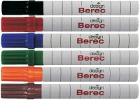 BEREC Whiteboard Marker 1-4mm 952.06.99 6er Etui Klassiker
