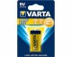 Varta Batterie Longlife 9 V 1 Stück, Batterietyp: 9V