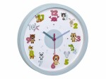 TFA Dostmann Wanduhr Little Animal Mehrfarbig, Form: Rund, Detailfarbe