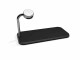 Zens Wireless Charger Dual + Watch Aluminium Schwarz