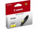 Canon Tinte CLI-551Y Yellow, Druckleistung Seiten: 330 ×