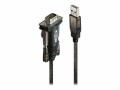 LINDY USB Seriell Konverter Lite - Serieller Adapter