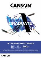 CANSON Graduate Lettering MixMed A3 31250P029 20 Blatt, weiss