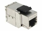 DeLock Keystone-Modul RJ-45 - RJ-45, Cat.6A geschirmt, Modultyp