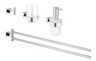 GROHE Essentials Cube Bad set 4 in 1, chrom