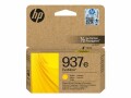 HP Inc. HP 937e EvoMore Yellow EN/FR/IT/PT/ES Ink Cartridge
