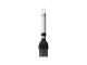 Brabantia Backpinsel gross Schwarz/Silber, Borstenmaterial