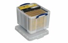 Really Useful Box Aufbewahrungsbox 35 Liter Transparent, Breite: 48 cm