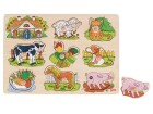 Goki Puzzle Tierstimmen Bauernhof