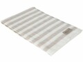 Eskimo Decke Provence Streifen, 130 x 180 cm, Hellbeige/Weiss