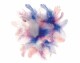 Glorex Federn Deco Blau/Pink/Weiss, Packungsgrösse: 1 Stück