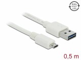 DeLock USB 2.0-Kabel EASY-USB USB A - Micro-USB B