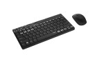 Rapoo Tastatur-Maus-Set 8000M Schwarz/Grau, Maus Features