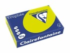 Clairefontaine Kopierpapier Trophée A4, 80 g/m², Neongrün, 500 Blatt