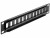 Bild 0 DeLock Patchpanel Keystone 12-Port 10" Rack, Montage: 10" Rack