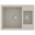 Bild 1 vidaXL Küchenspüle mit Überlauf Doppelbecken Beige Granit