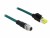 Bild 4 DeLock Patchkabel RJ-45-M12 Cat 6A, S/FTP, 5 m, Blau