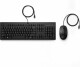 Hewlett-Packard HP Tastatur-Maus-Set 225MK, Maus Features: Scrollrad