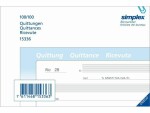 Simplex Durchschreibeblock Quittung D/F/I A6, Art: Quittungen