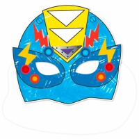 I AM CREATIVE Masken 4220.09 Superhelden, 18 tlg., Kein Rückgaberecht