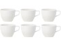 Villeroy & Boch Kaffeetasse Artesano Original 250 ml, 6 Stück, Weiss