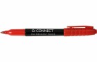 CONNECT Permanent-Marker Fine 1 mm, Rot, Strichstärke: 1.0 mm