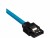 Bild 1 Corsair SATA3-Kabel Premium Set Blau 30 cm, Datenanschluss Seite