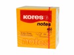 Kores Notizzettel Würfel Neon 7.5 x 7.5 cm, 450