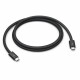 Apple Thunderbolt 4 Pro Kabel 1 m, Schwarz, Kabeltyp