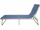 KOOR Liegestuhl Riposo Blu, Breite: 56 cm, Gewicht: 5.4