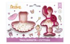 Decora Guetzli-Ausstecher-Set 2 Stück, Ballerina mit Tütü