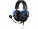 HyperX Headset Cloud Blau/Schwarz, Audiokanäle: Stereo