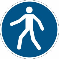 DURABLE Symbol -Fussgängerweg 173106, Kein Rückgaberecht