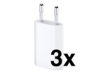 Apple 5W USB Power Adapter (exkl. USB-Kabel) - BULK - 3er Pack