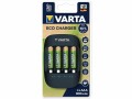 Varta Ladegerät Eco Charger inkl. 4x AAA, Batterietyp: AAA