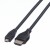 Image 0 ProLine ROLINE HDMI / Typ D Kabel schwarz (2.0m