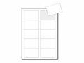 Sigel Visitenkarten-Etiketten 8.5 x 5.5 cm, 10 Blatt, 225