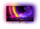 Philips Fernseher 55" 4K UHD OLED 55OLED876 Ambilight 4 silber