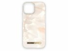 Ideal of Sweden Back Cover Rose Pearl Marble iPhone 15 Pro