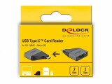DeLock Card Reader Extern 64117 USB Type-C, Speicherkartentyp
