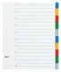 BIELLA    Register PP farbig         A4+ - 47901000U 10-teilig, blanko, überbreit