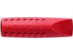 Faber-Castell Radiergummi Grip Cap 24 Stück, Blau und Rot