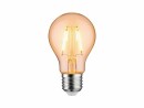 Paulmann Lampe E27 1.1W, Orange, Energieeffizienzklasse EnEV 2020